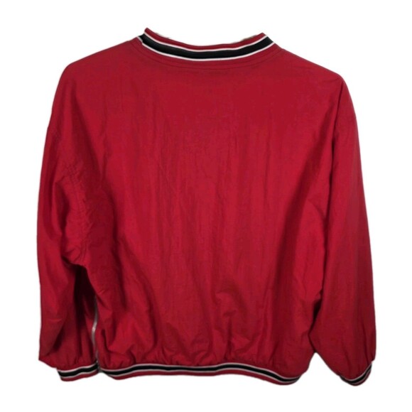 Vintage  NCAA Wisconsin Badgers Mens Large Red Pullover - Picture 7 of 10